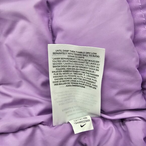 Nike City Ready Down Parka Jacket Womens Large Oversized Fit CZ1141-589 Coat NEW - Picture 13 of 14